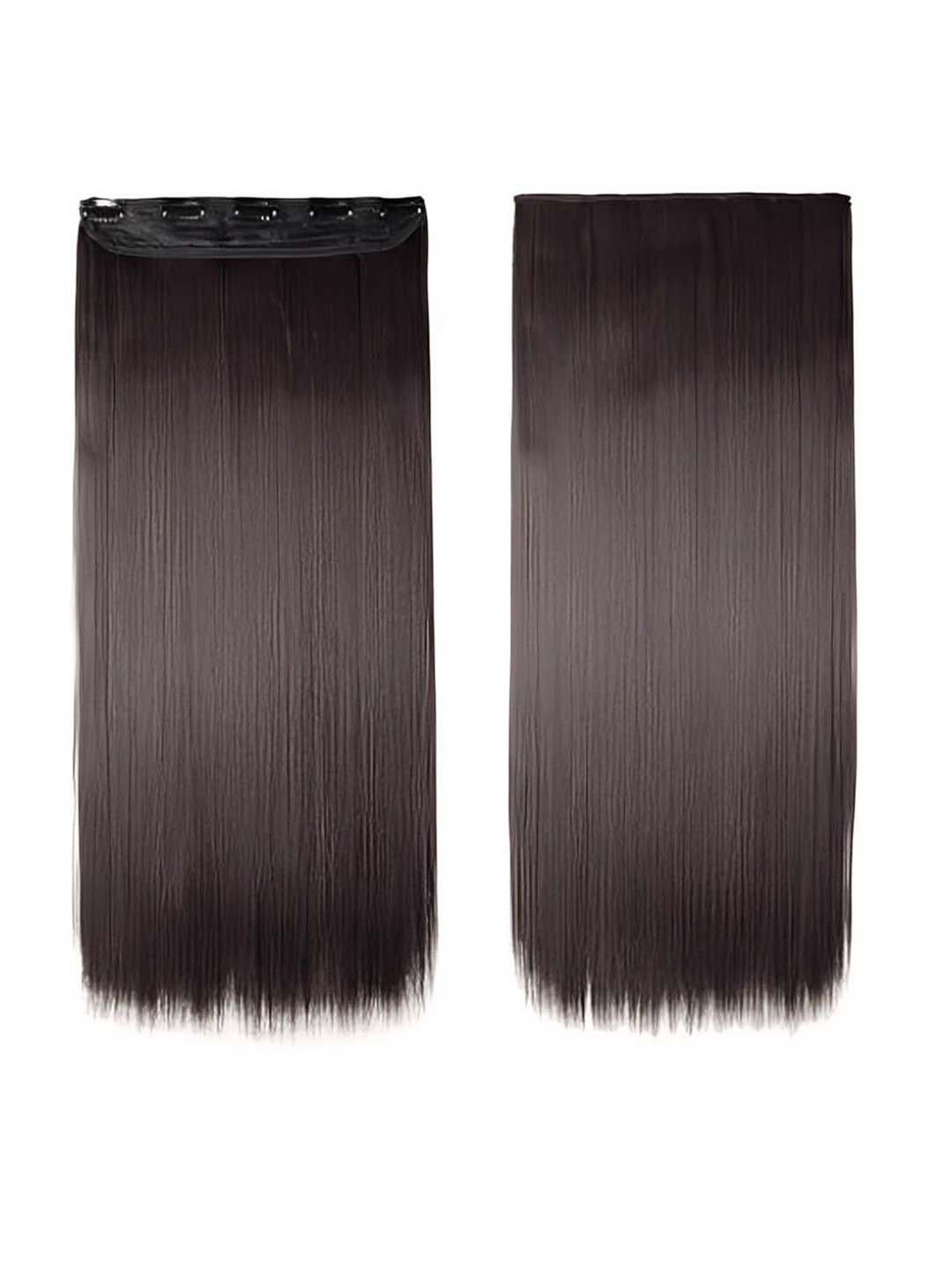 

D-Divine Clip-In Straight Locks Hair Extension - Brown - 22 Inch