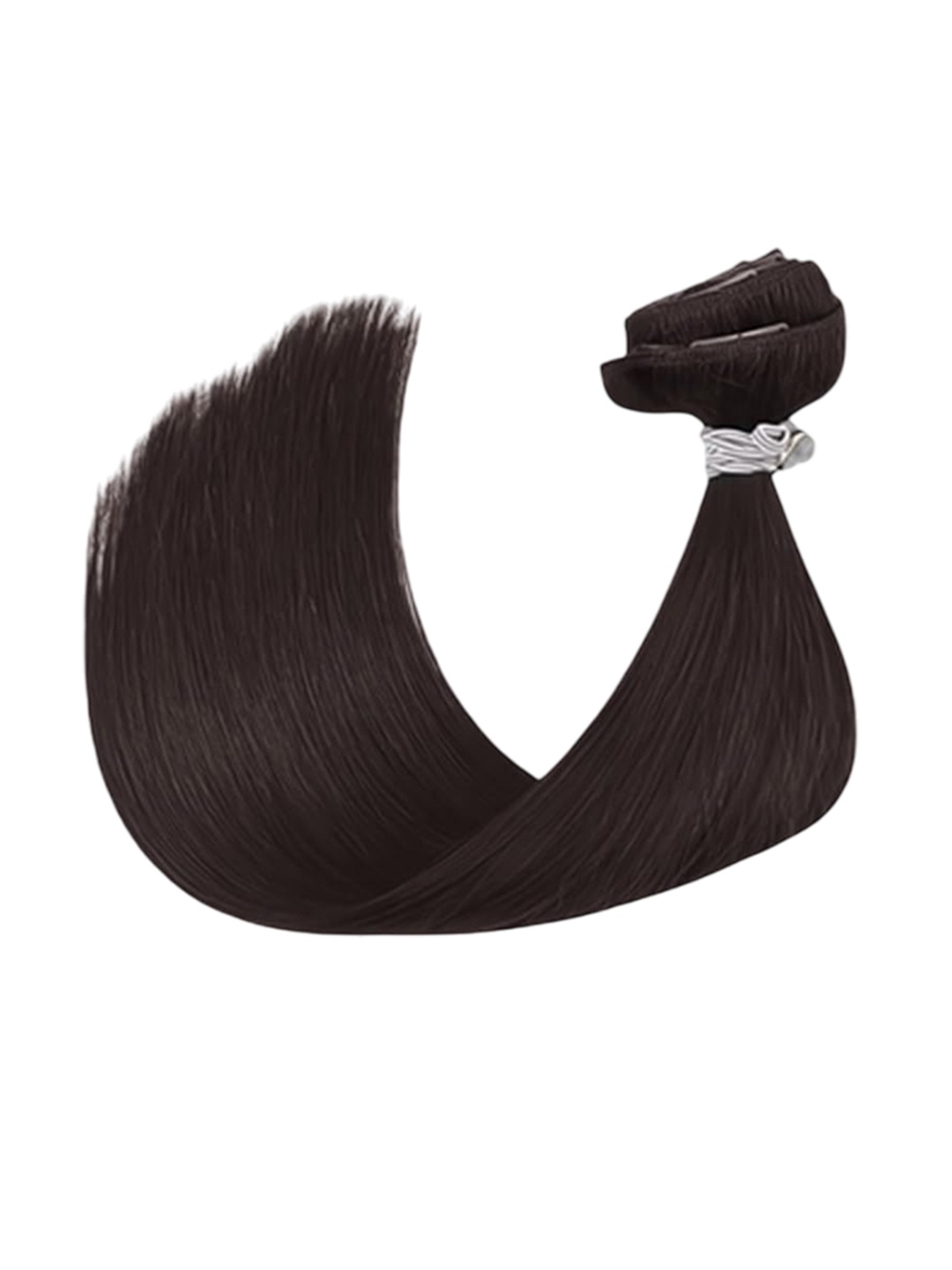 

D-Divine Clip-In Straight Locks Hair Extension - Brown - 22 Inch