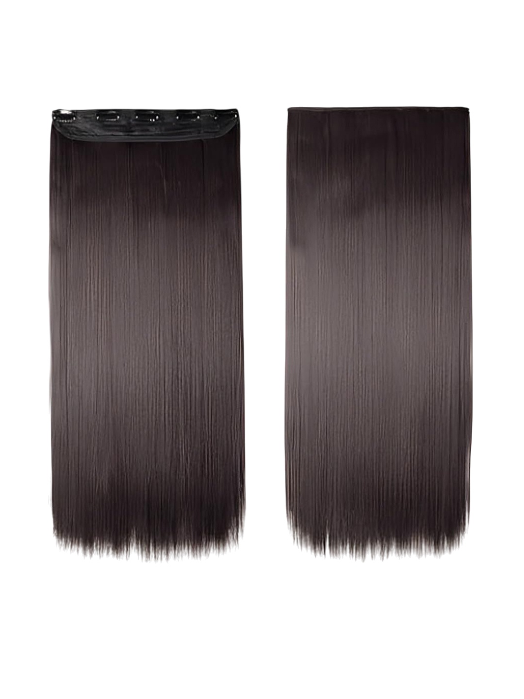 

D-Divine Clip-In Straight Locks Hair Extension - Brown - 22 Inch