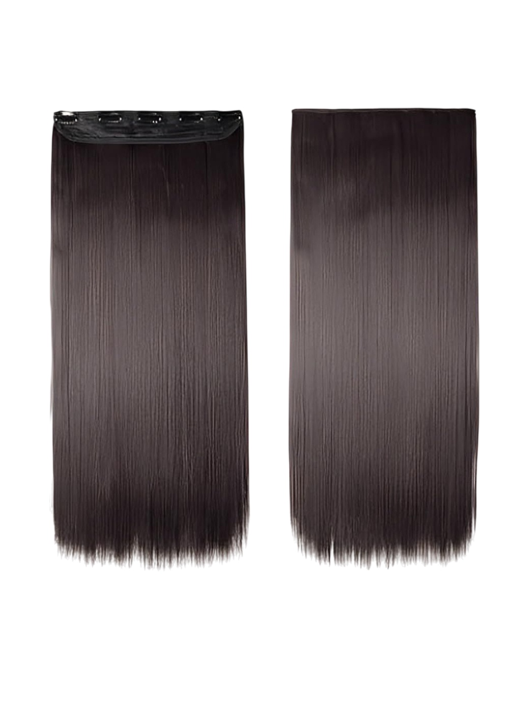 

D-Divine Clip-In Straight Locks Hair Extension - Brown - 22 Inch