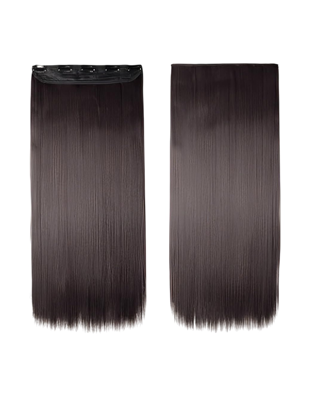 

D-Divine Clip-In Straight Locks Hair Extension - Brown - 22 Inch