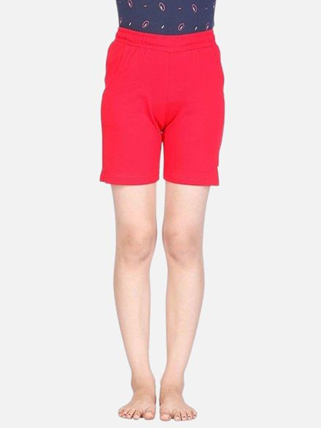 

Bodycare Kids Proteens Girls Cotton Shorts Pack of 1-Red