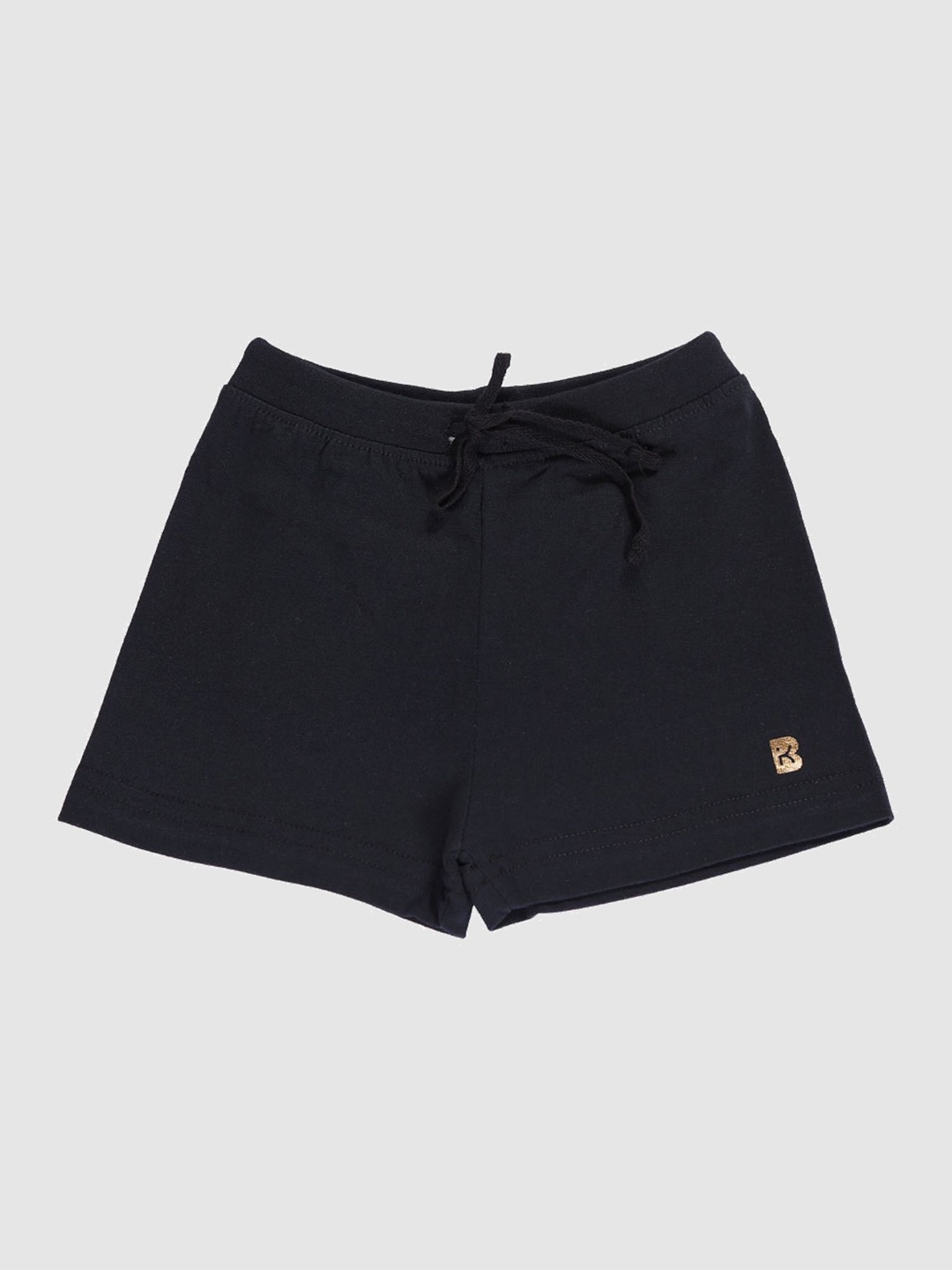 

Bodycare Kids Girls Solid Black Shorts