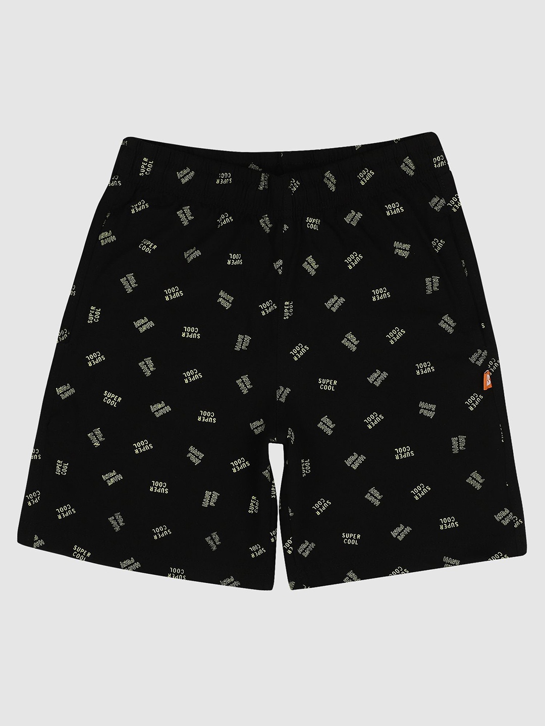 

Bodycare Kids Proteens Boys Allover Print Black Short