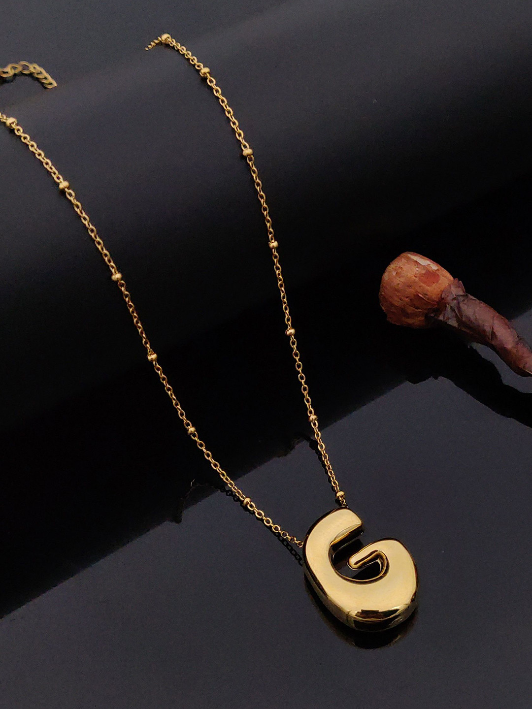 

ANJNI CREATION Gold-Plated Stainless Steel Chain