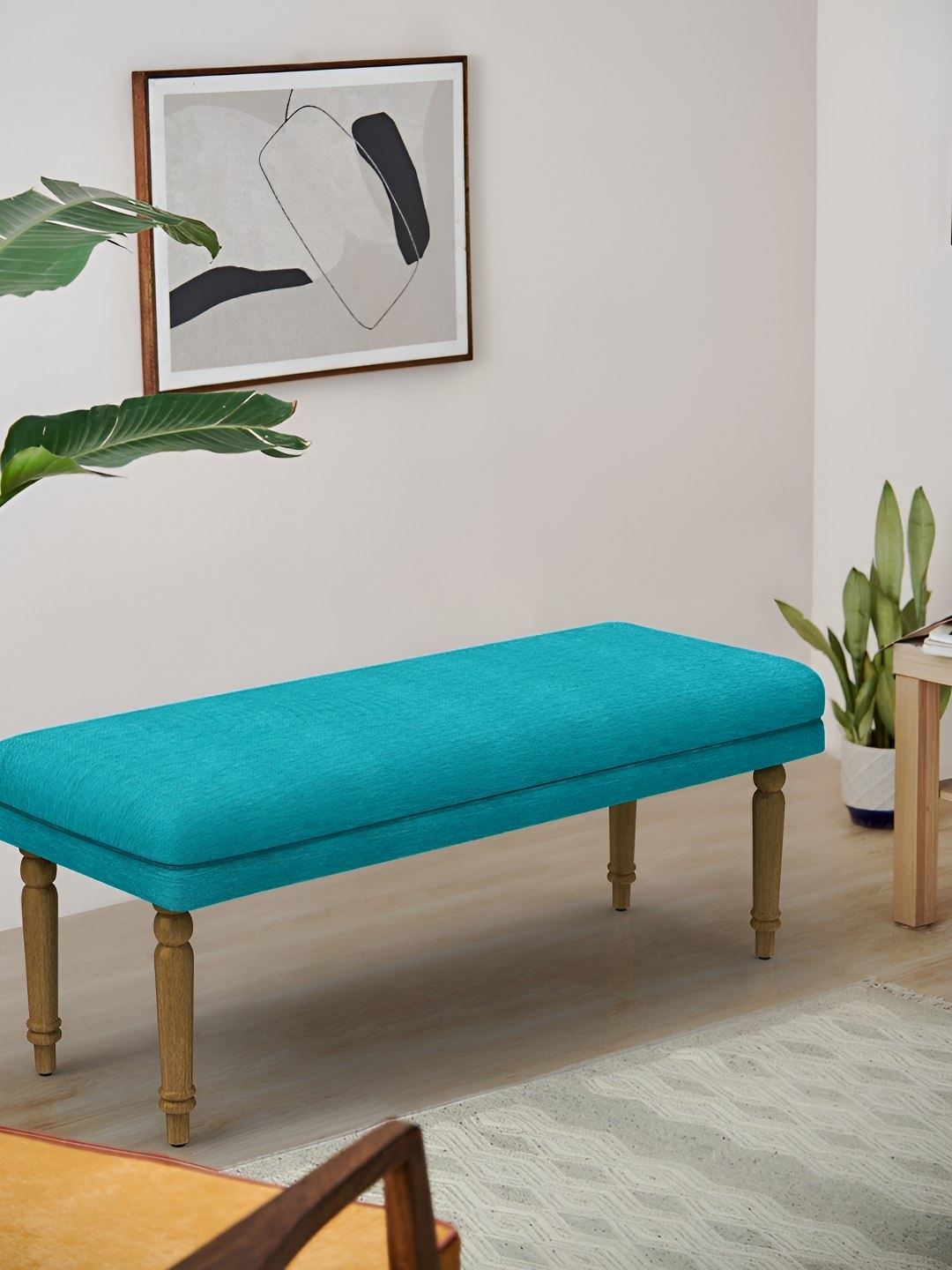 

Chumbak Nawaab Bench - Maldivian Teal