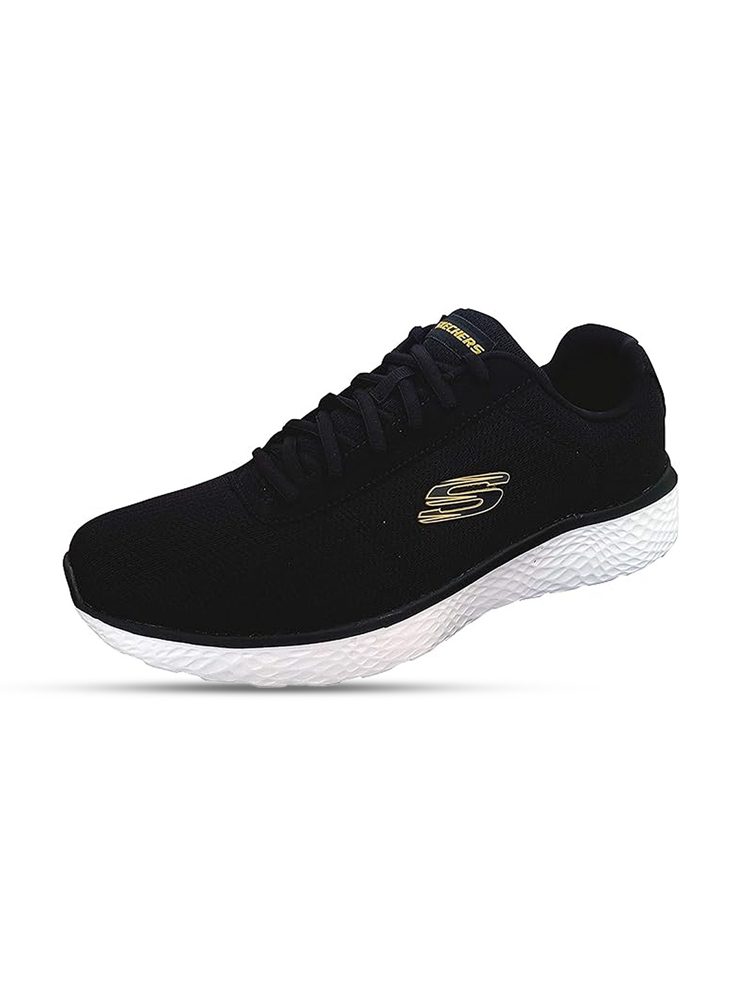 

Skechers Modern Cool Men Lace Up Running Shoes, Black