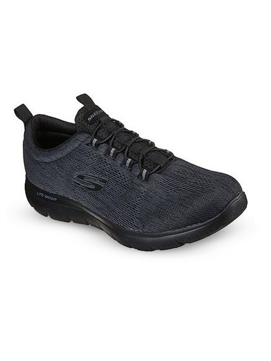 

Skechers Summits - Louvin Men Lace Up Running Shoes, Black