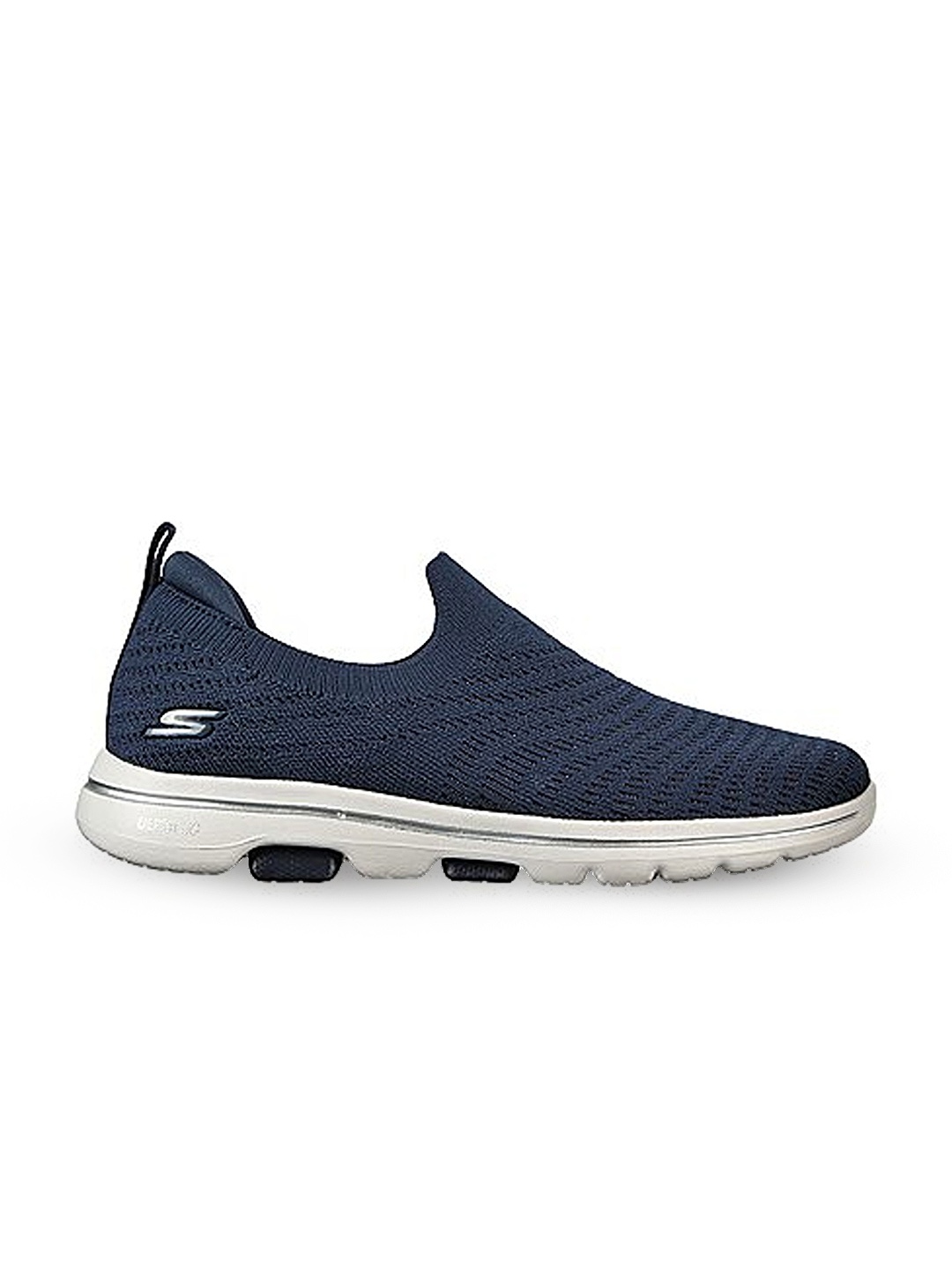 

Skechers Go Walk 5 - Coastal View Men Lace Up Running Shoes, Navy blue