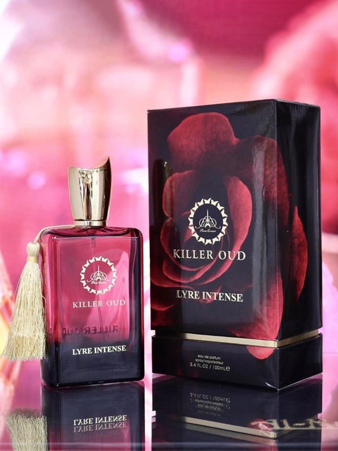 

Paris Corner Perfumes Killer Oud Lyre Eua De Perfume - 100 ml, Transparent