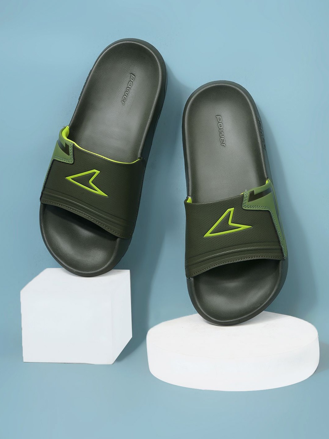 

Power Men Sliders, Green