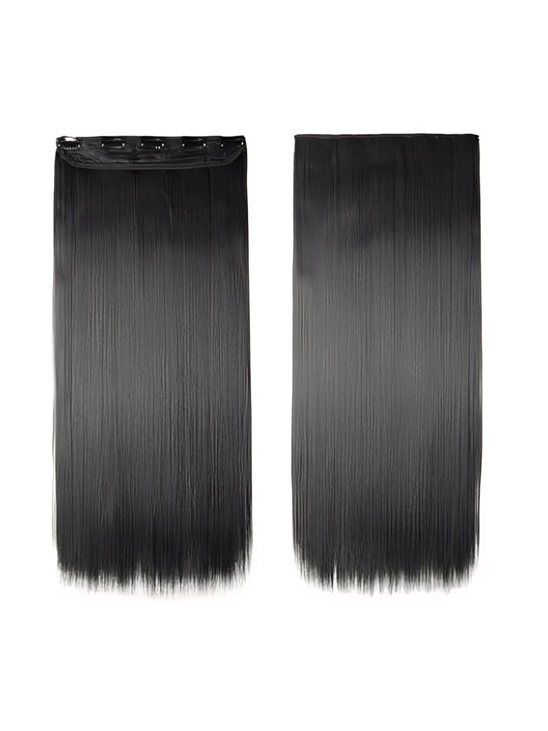 

D-Divine Clip-In Straight Locks Hair Extension -Black - 22 Inch