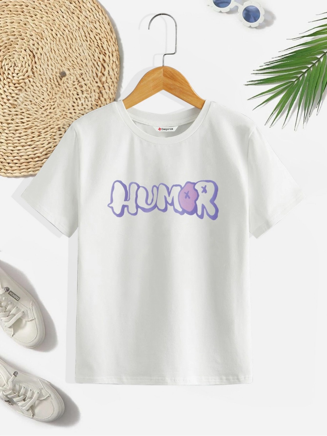 

Dagcros Boys Printed Extended Sleeves T-shirt, Multi