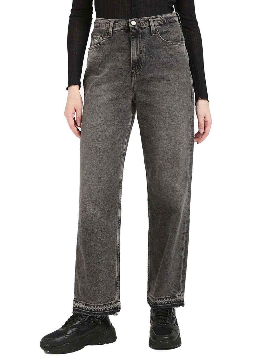 

Tommy Hilfiger Women High-Rise Jeans, Black