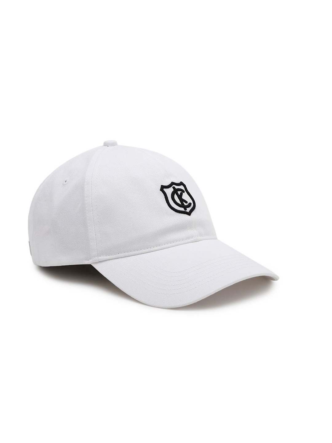 

Calvin Klein Men Cotton Embroidered Baseball Cap, White