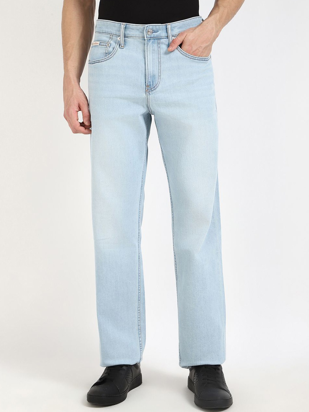 

Calvin Klein Jeans Men Straight Fit Jeans, Blue