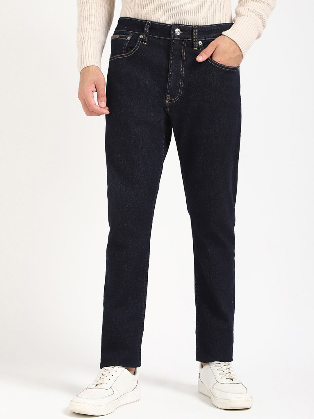 

Calvin Klein Jeans Men Tapered Fit Jeans, Blue