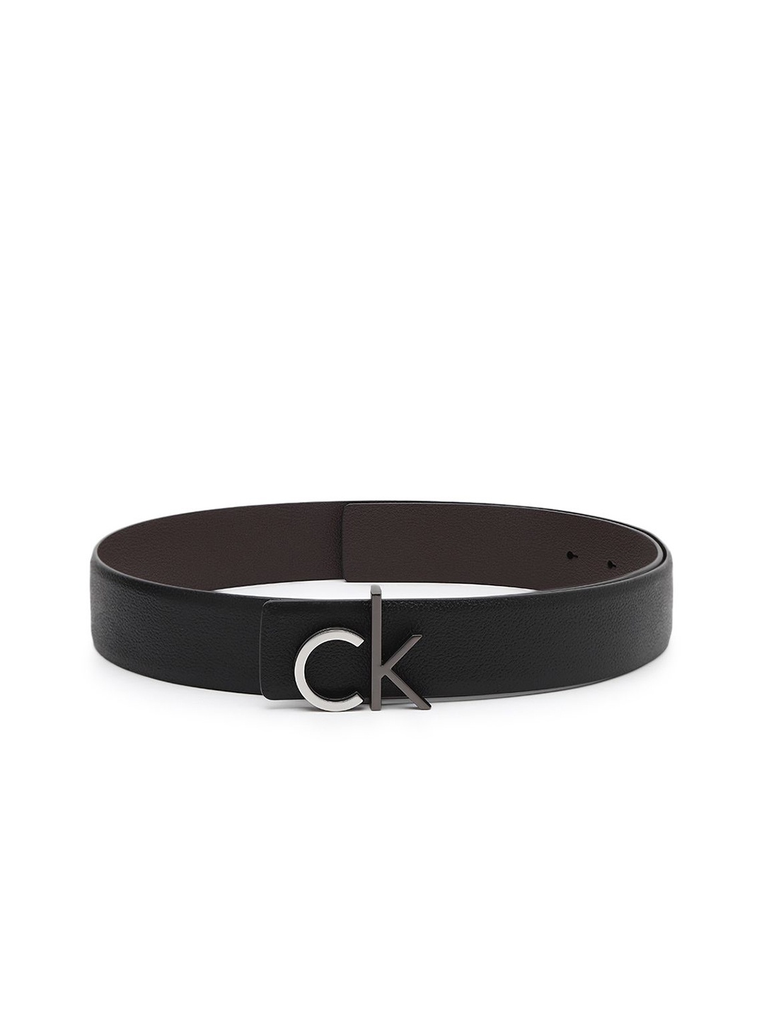 

Calvin Klein Men Textured Leather Belt, Black