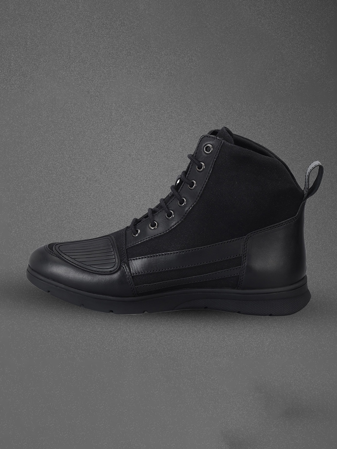 

Royal Enfield Urban Mid Top Shoes, Black