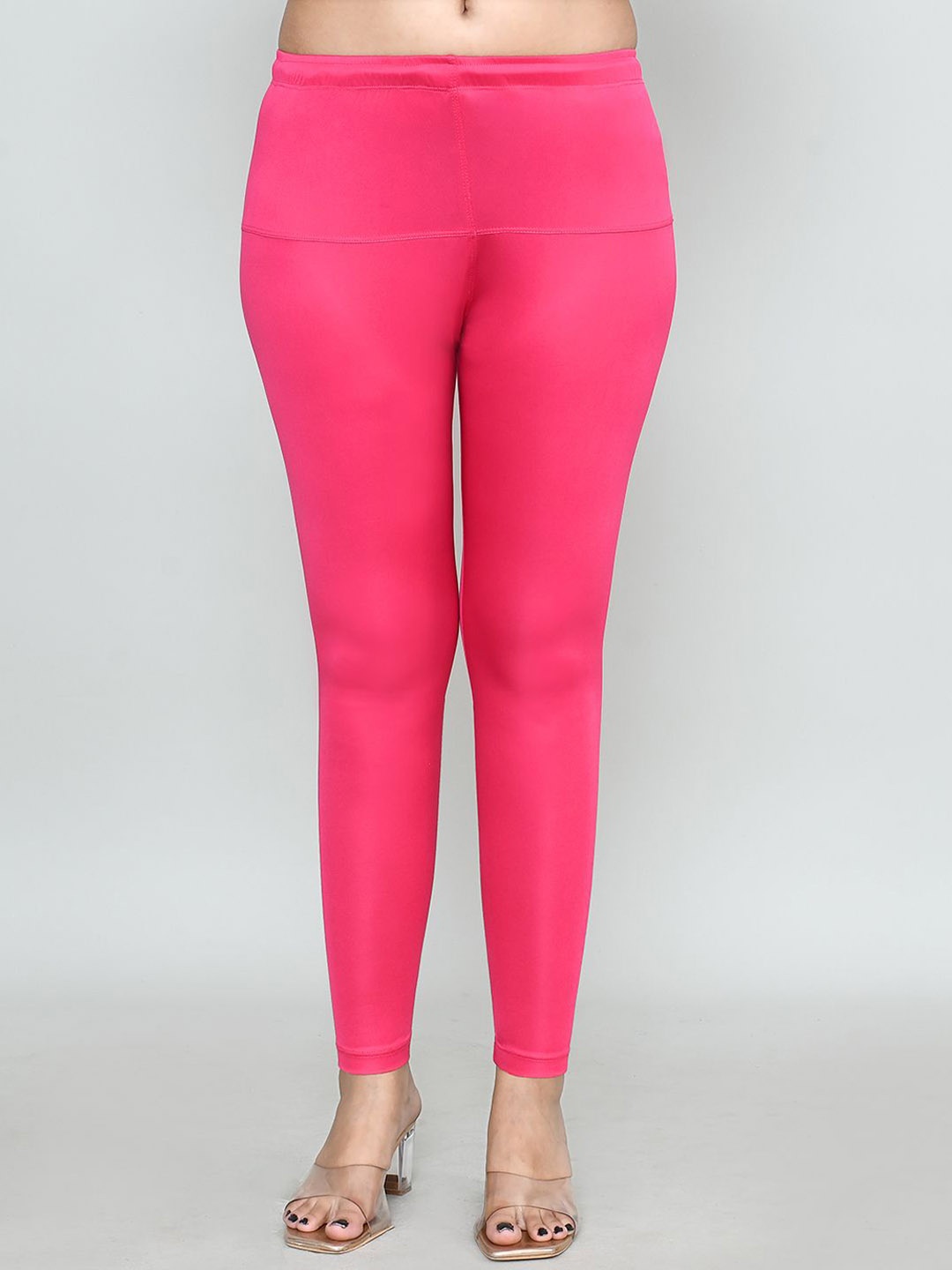 

RAPL Women Cotton Blend Breathable Ankle Length Leggings, Pink
