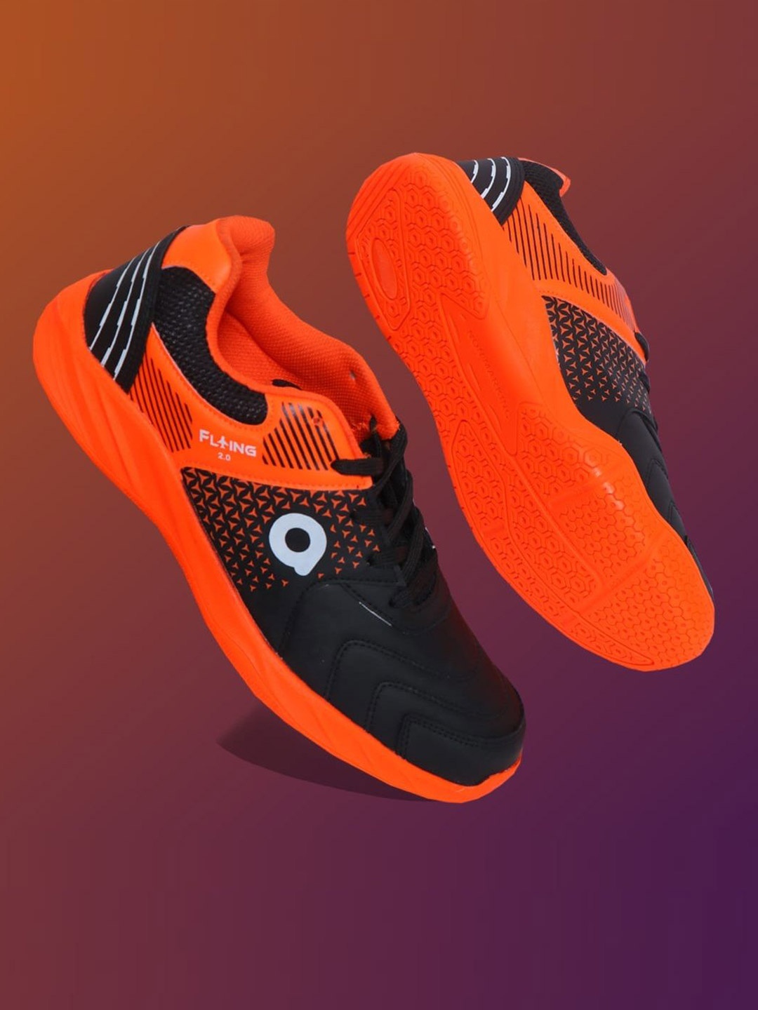 

Aivin Flying 2.0 Men Badminton Non-Marking Shoes, Orange