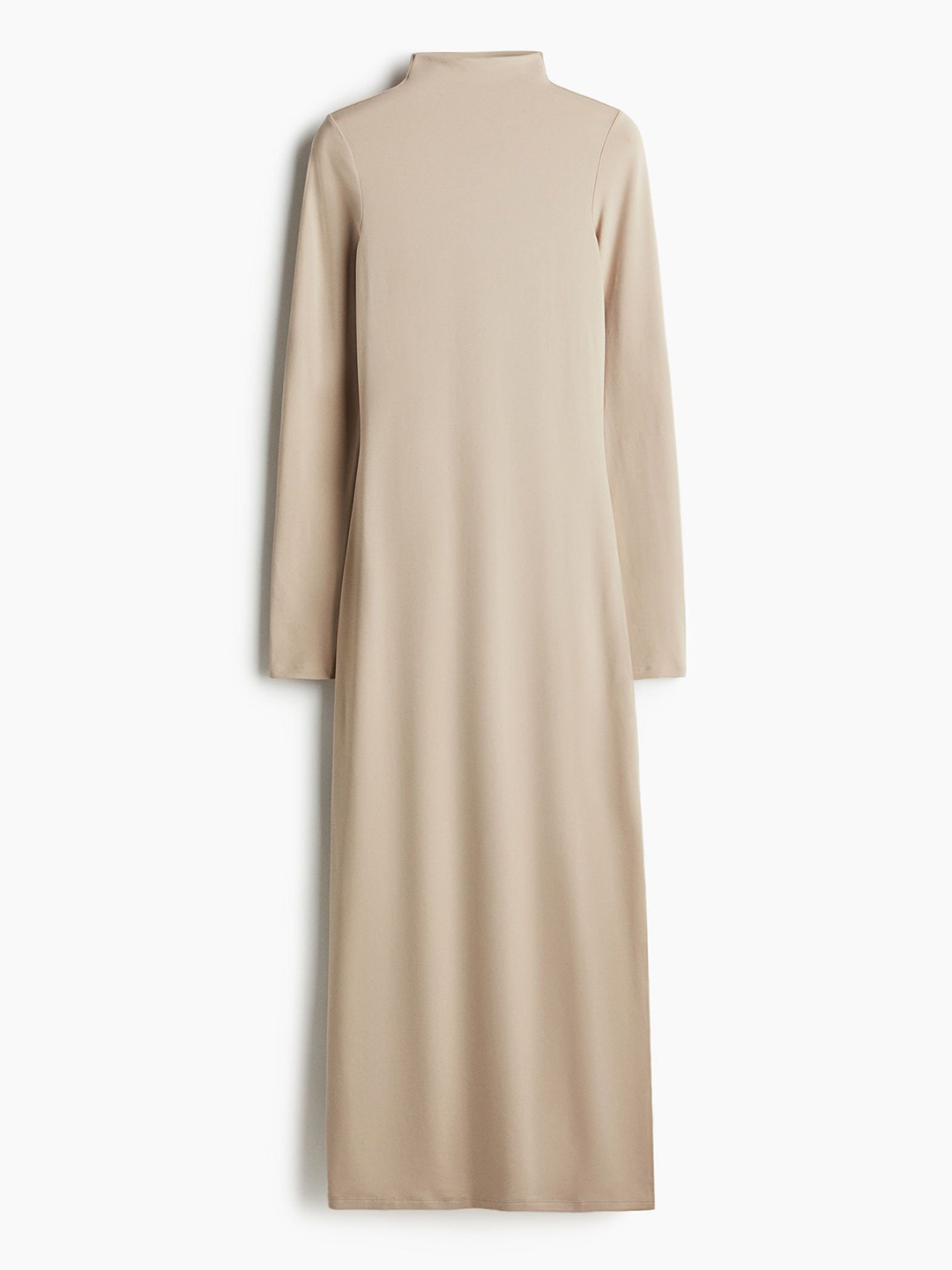 

H&M Turtleneck Maxi Dress, Beige