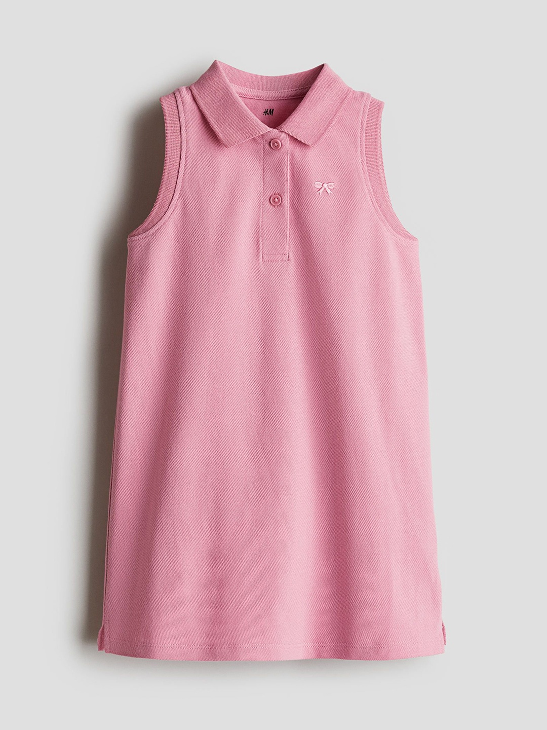 

H&M A-line Piqu Dress, Pink