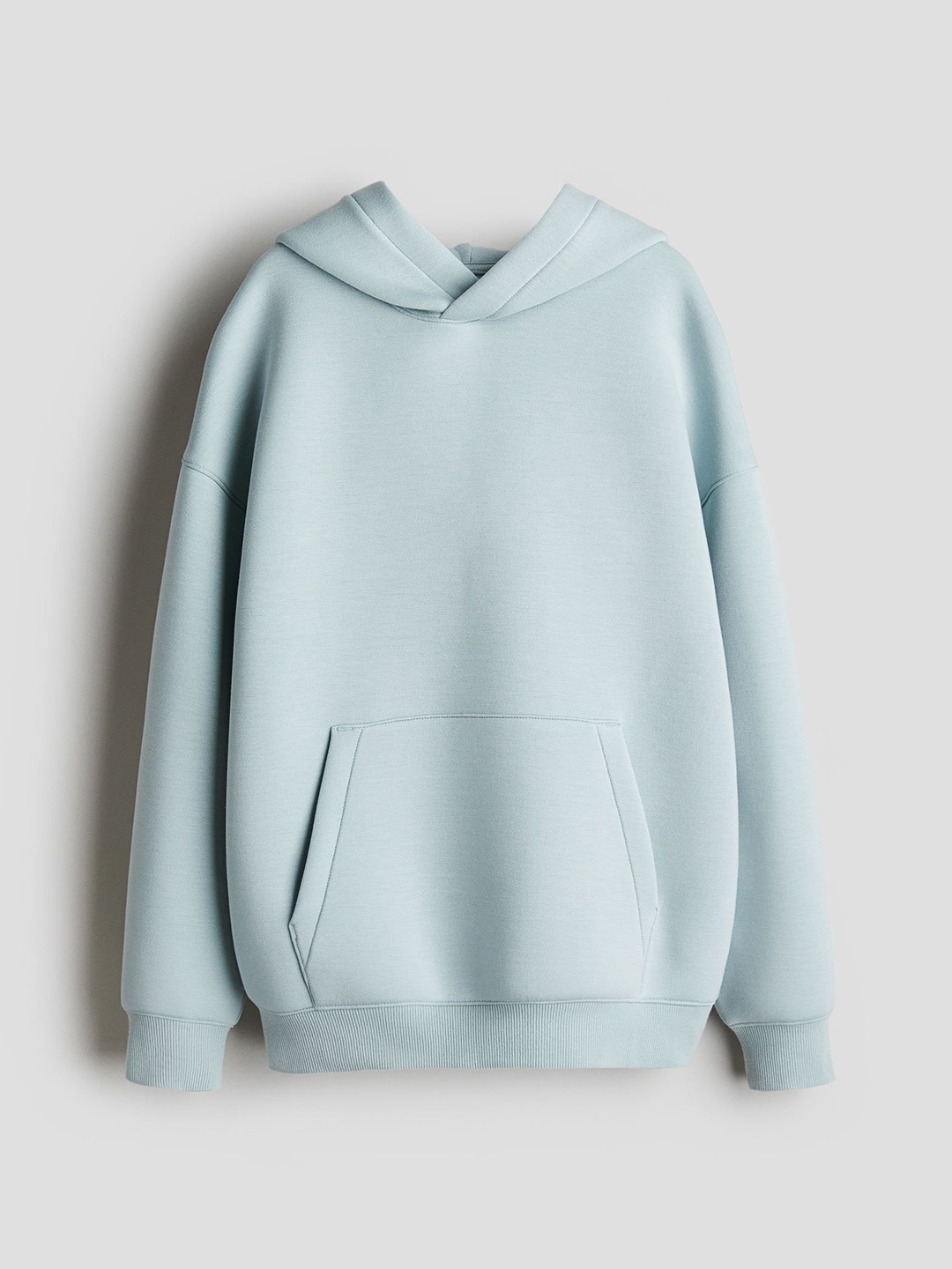 

H&M Scuba Hoodie, Turquoise blue