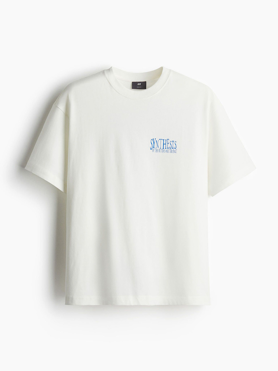 

H&M Loose Fit Printed T-shirt, White