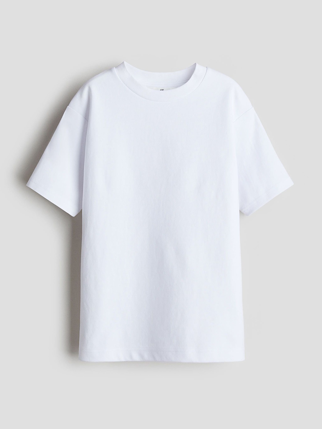 

H&M Loose-Fit Scuba T-shirt, White