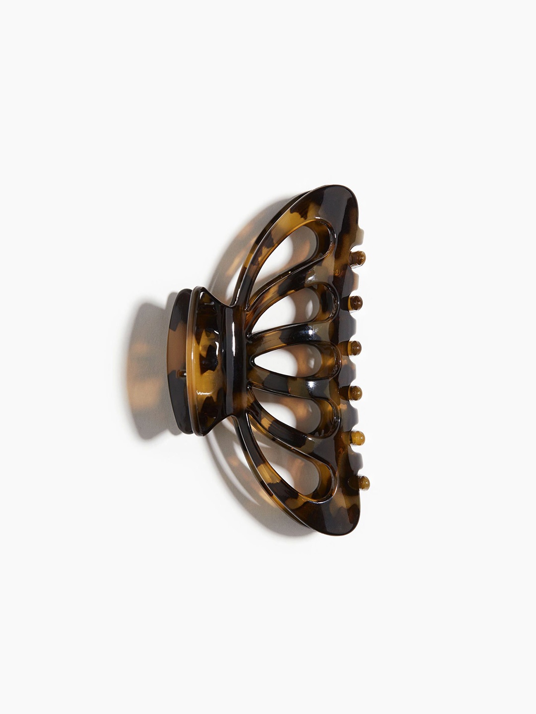 

H&M Plastic Hair Claw, Brown