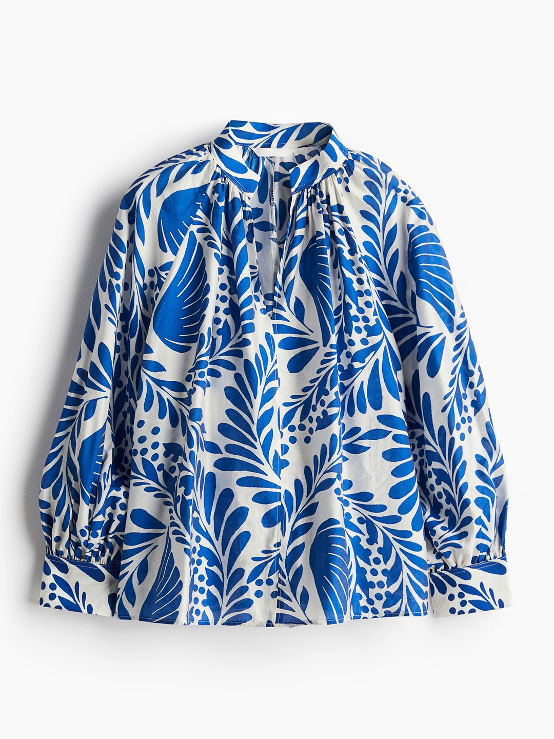 

H&M Oversized Blouse, Blue