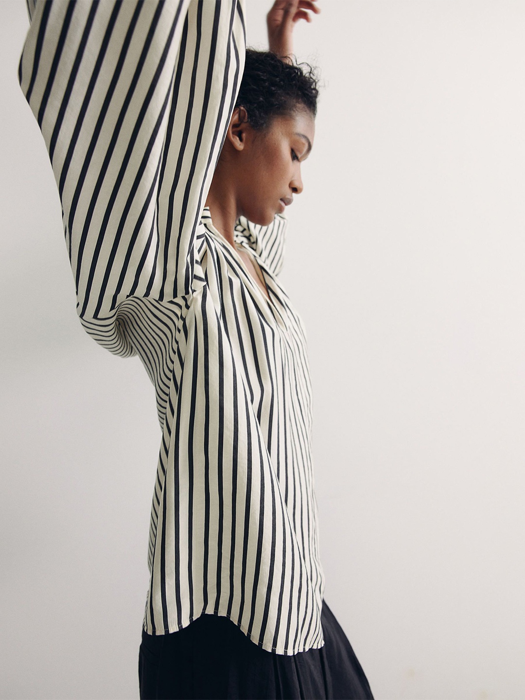 

H&M Oversized Blouse, White