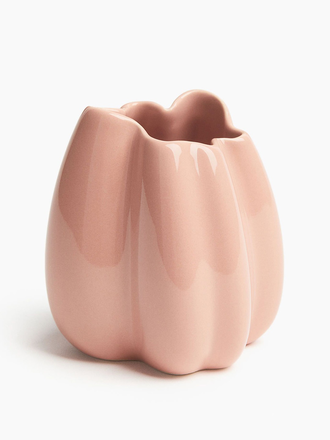 

H&M Pink Small Stoneware Vase