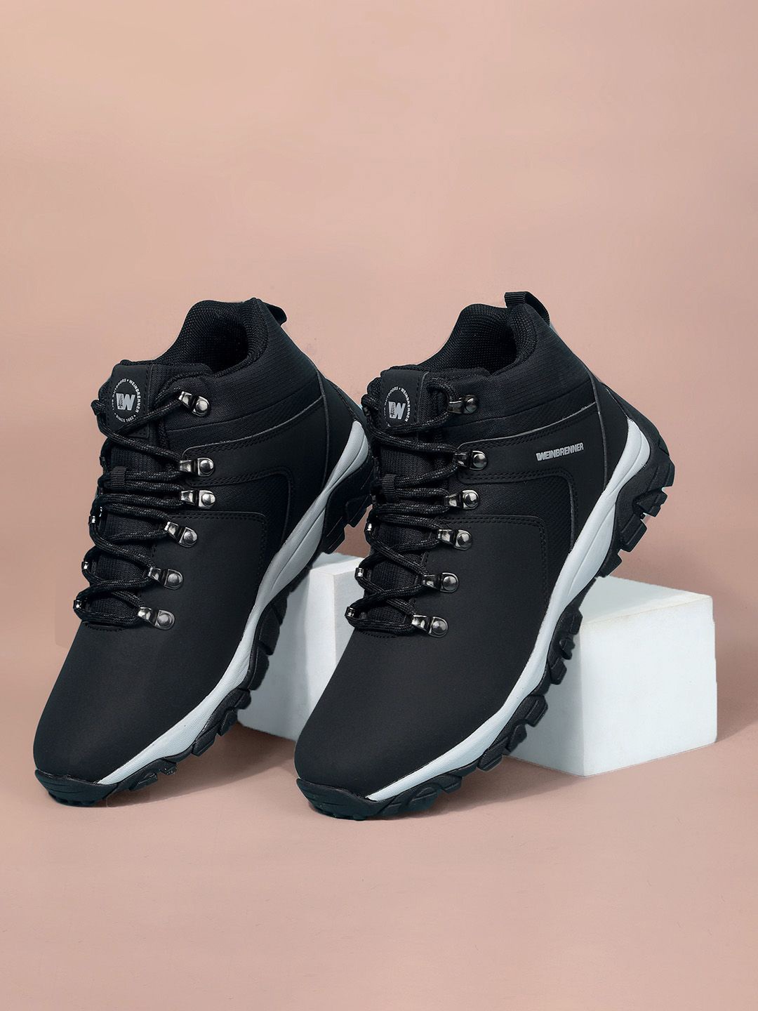 

Weinbrenner Men Lace - Ups Sneakers, Black