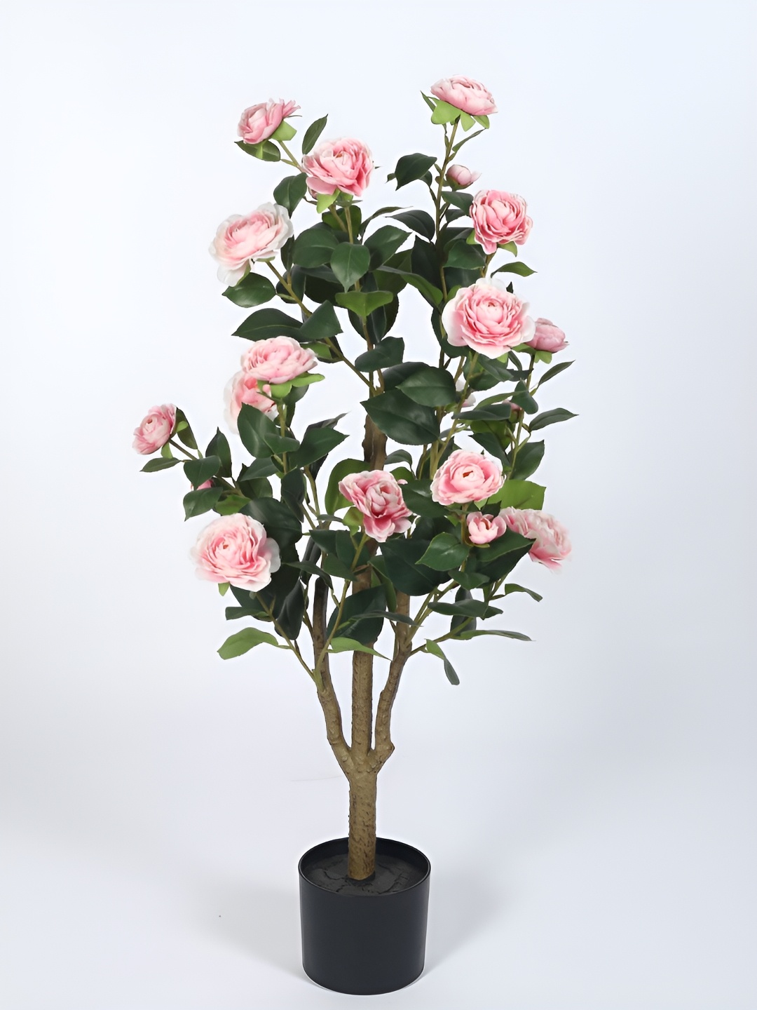 

Home Bloom Pink & Green Artificial Plant With Pot