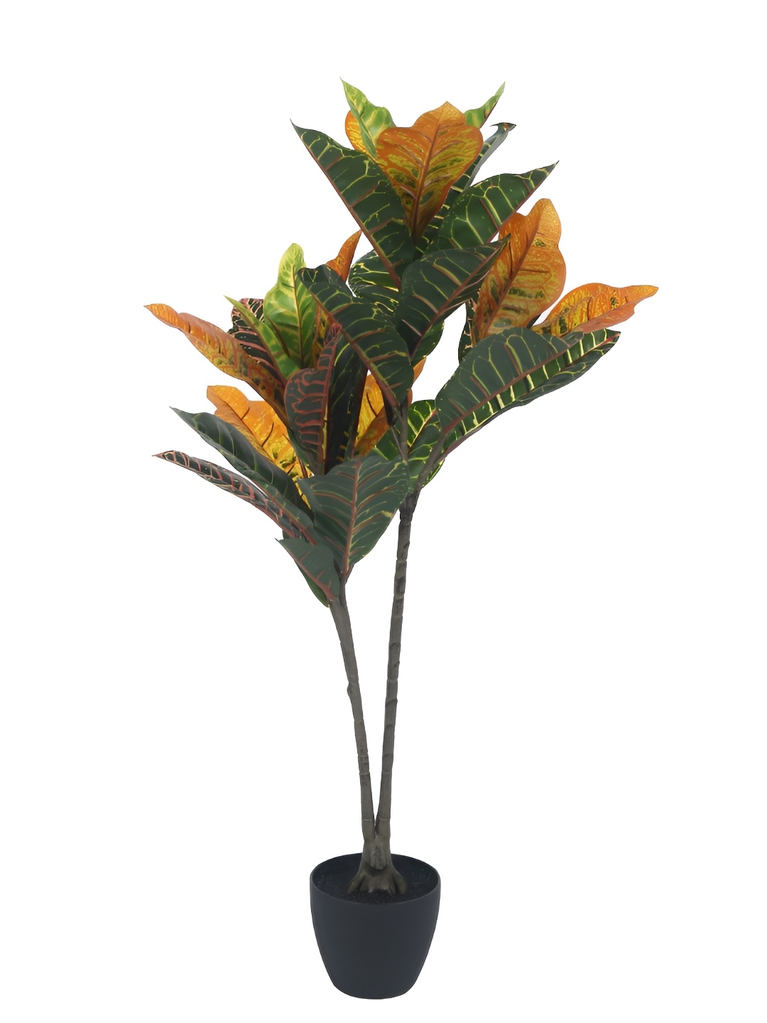 

Home Bloom Green & Red Croton Artificial Plant With Pot