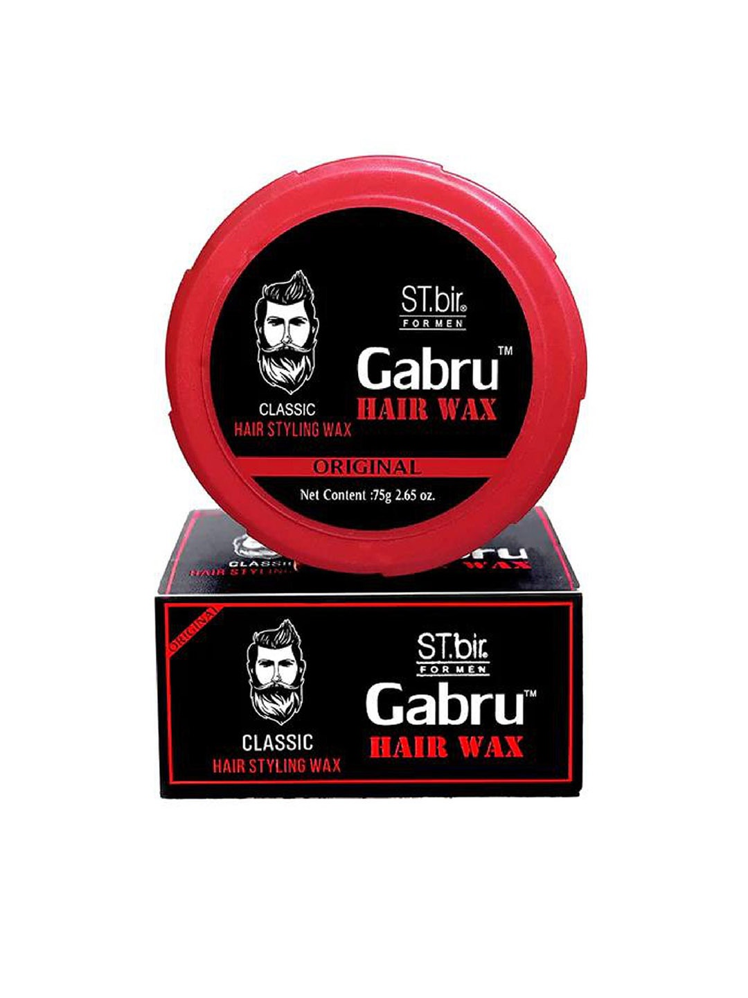 

Gabru Men Classic Hair Styling Wax - 75 g, Black