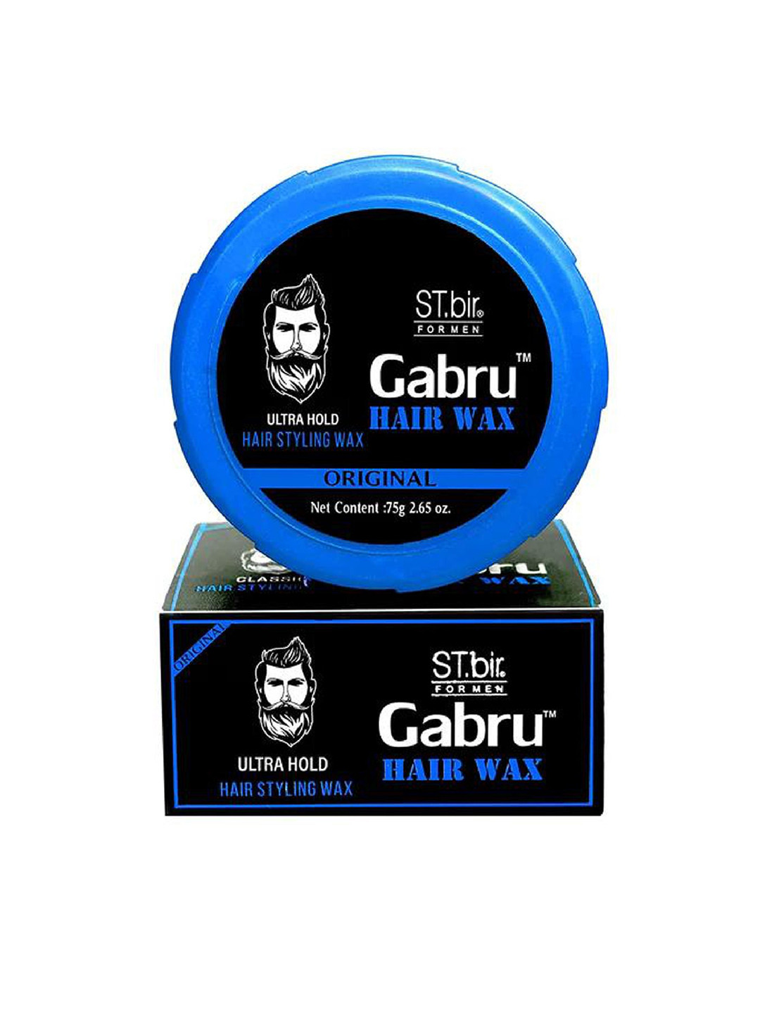 

GABRU Men Hair Styling Wax - 75 g, Black