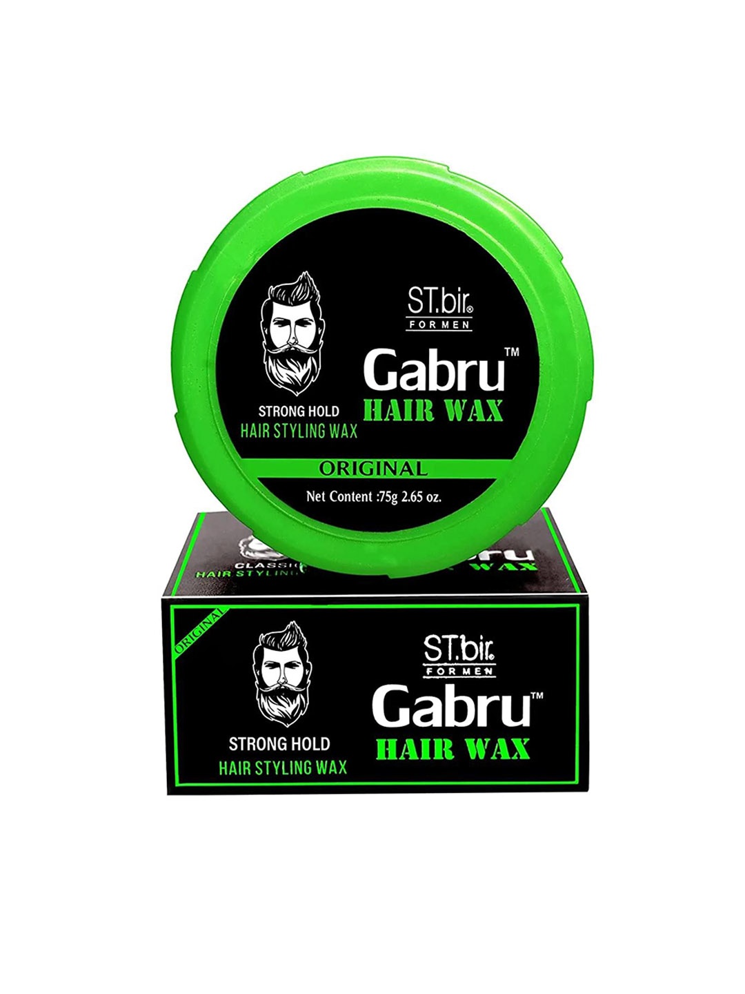 

GABRU Men's Styling Hair Wax- 75 g, Black