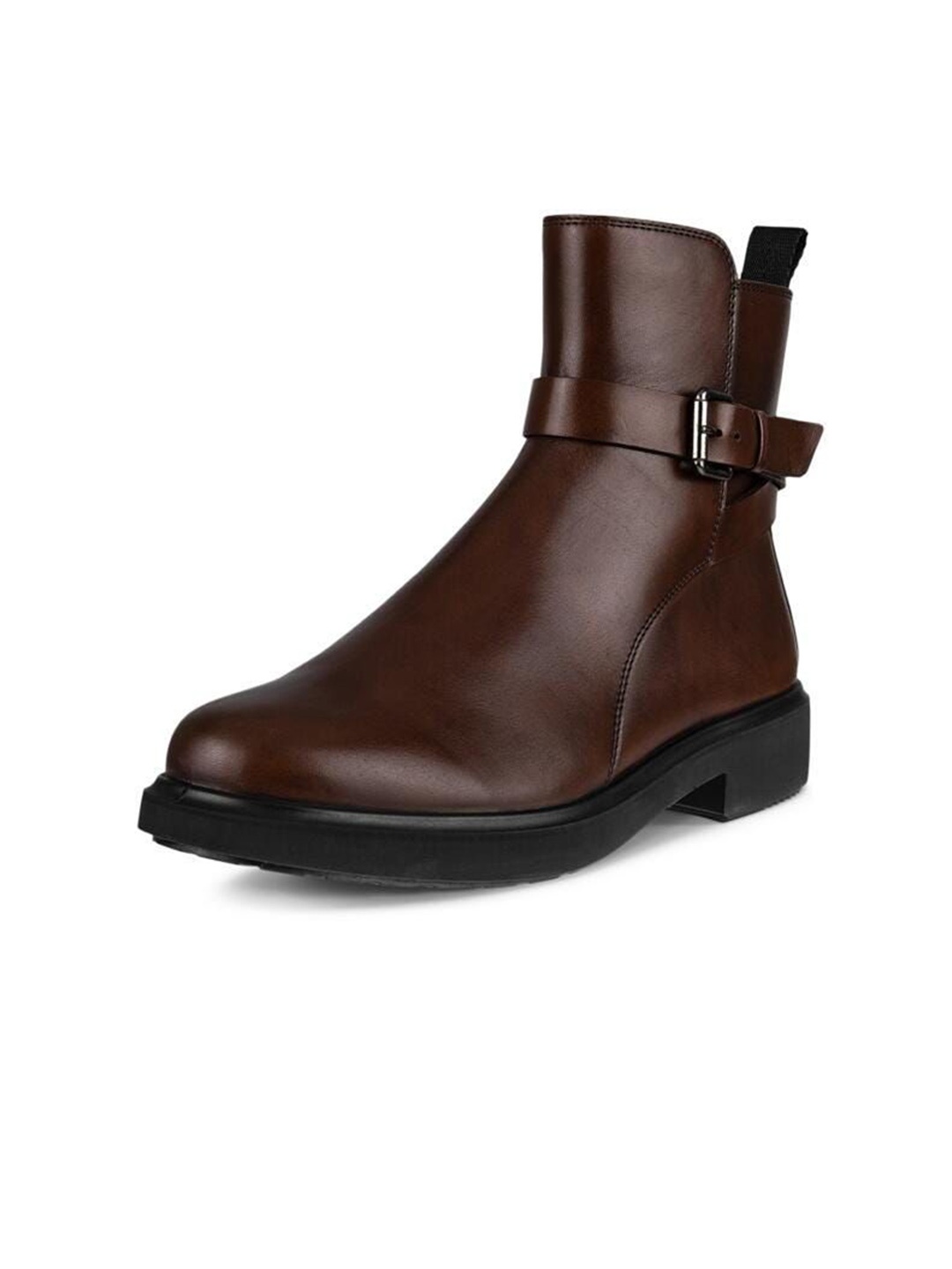 

ECCO Women Leather Extra Wide Regular Boots, Brown