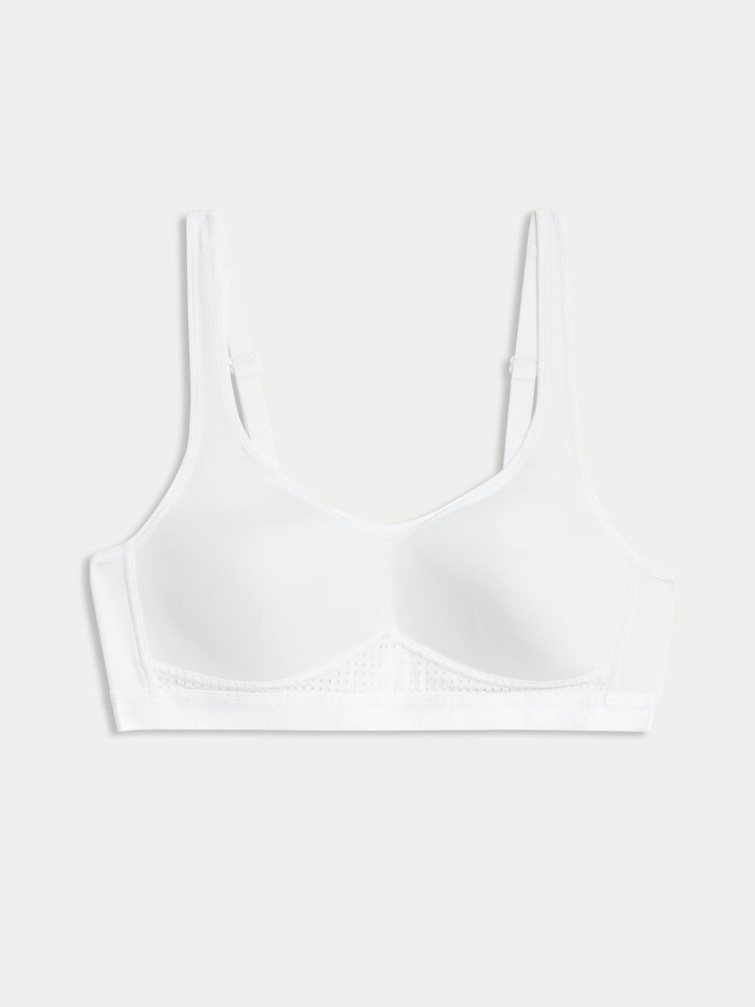 

Marks & Spencer Full Coverage Lightly Padded Everyday Sports Bra, White