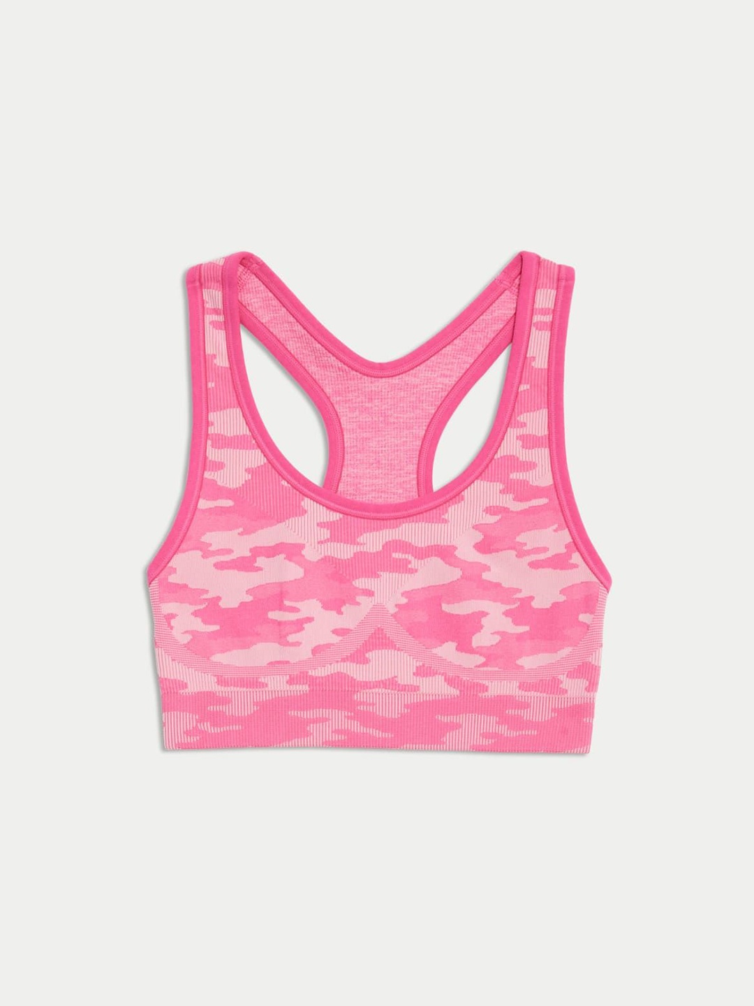 

Marks & Spencer Printed Full Coverage Everyday Bra, Pink