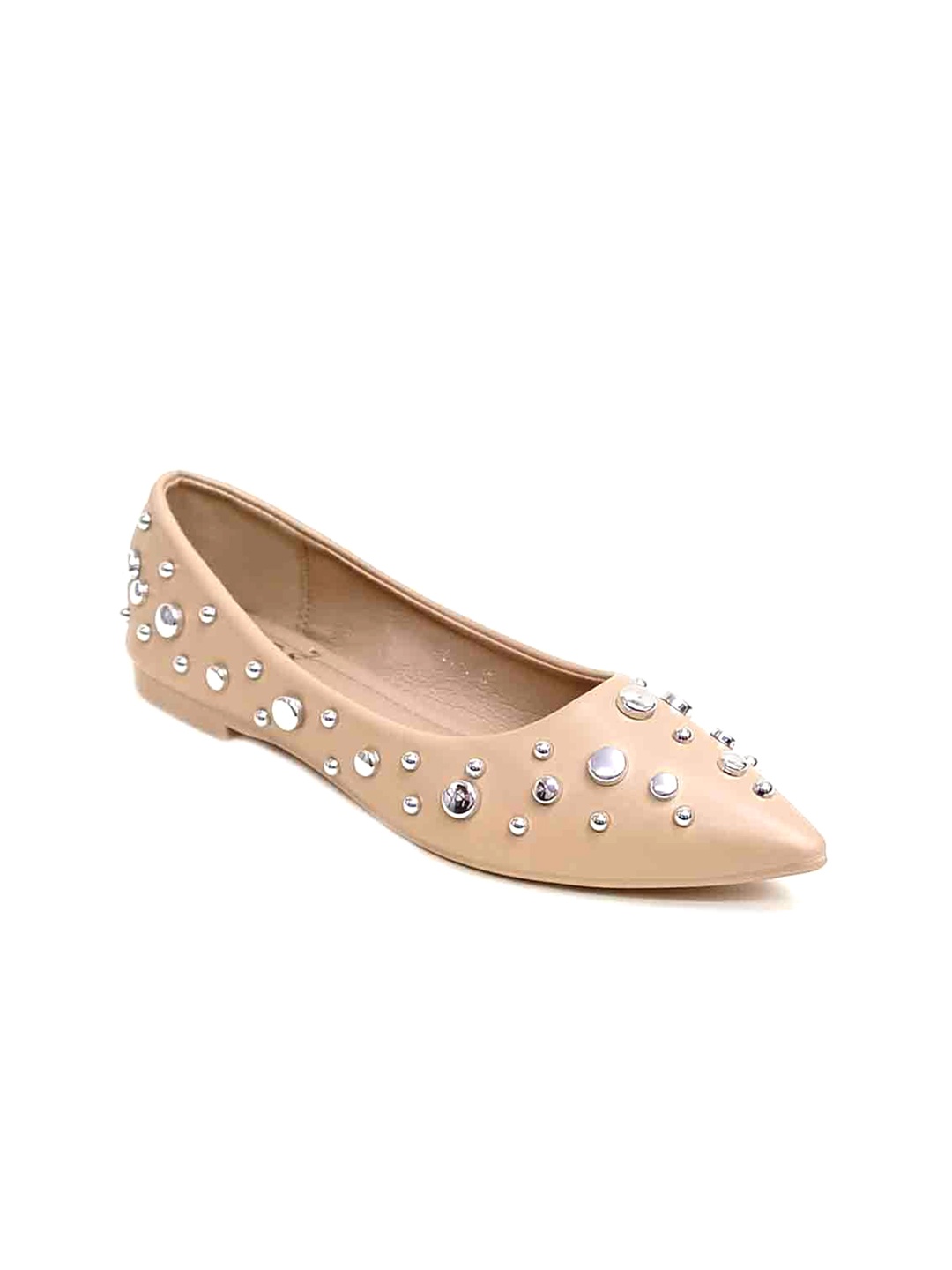 

VANSON SHOES Women Ballerinas Flats, Beige