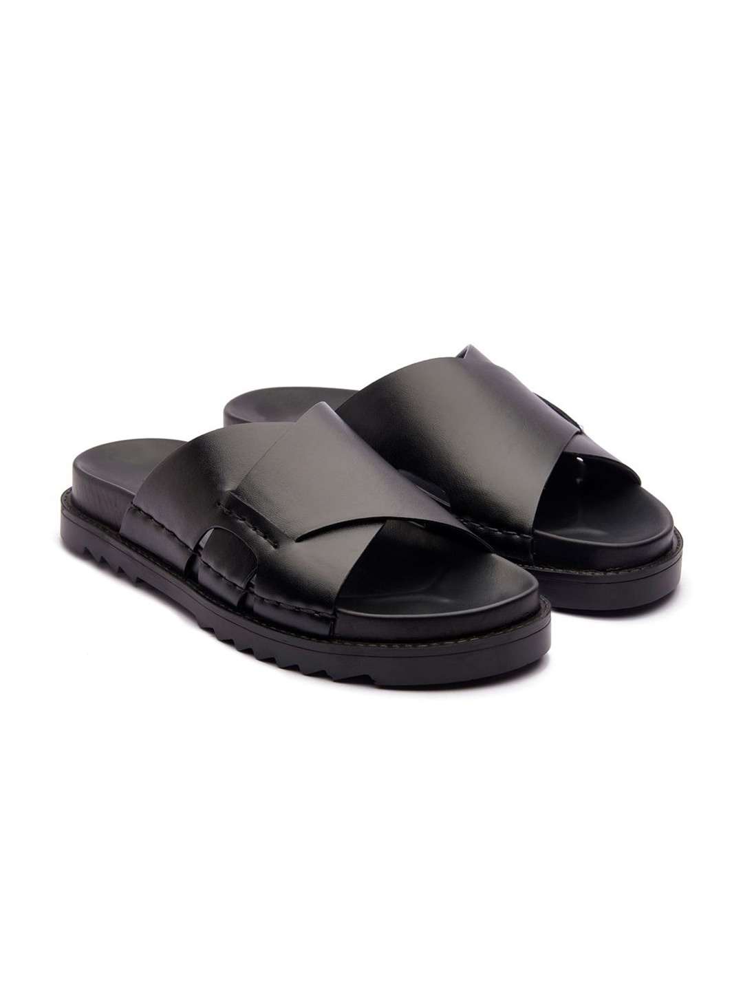 

MICHAEL ANGELO Men Comfort Sandals, Black