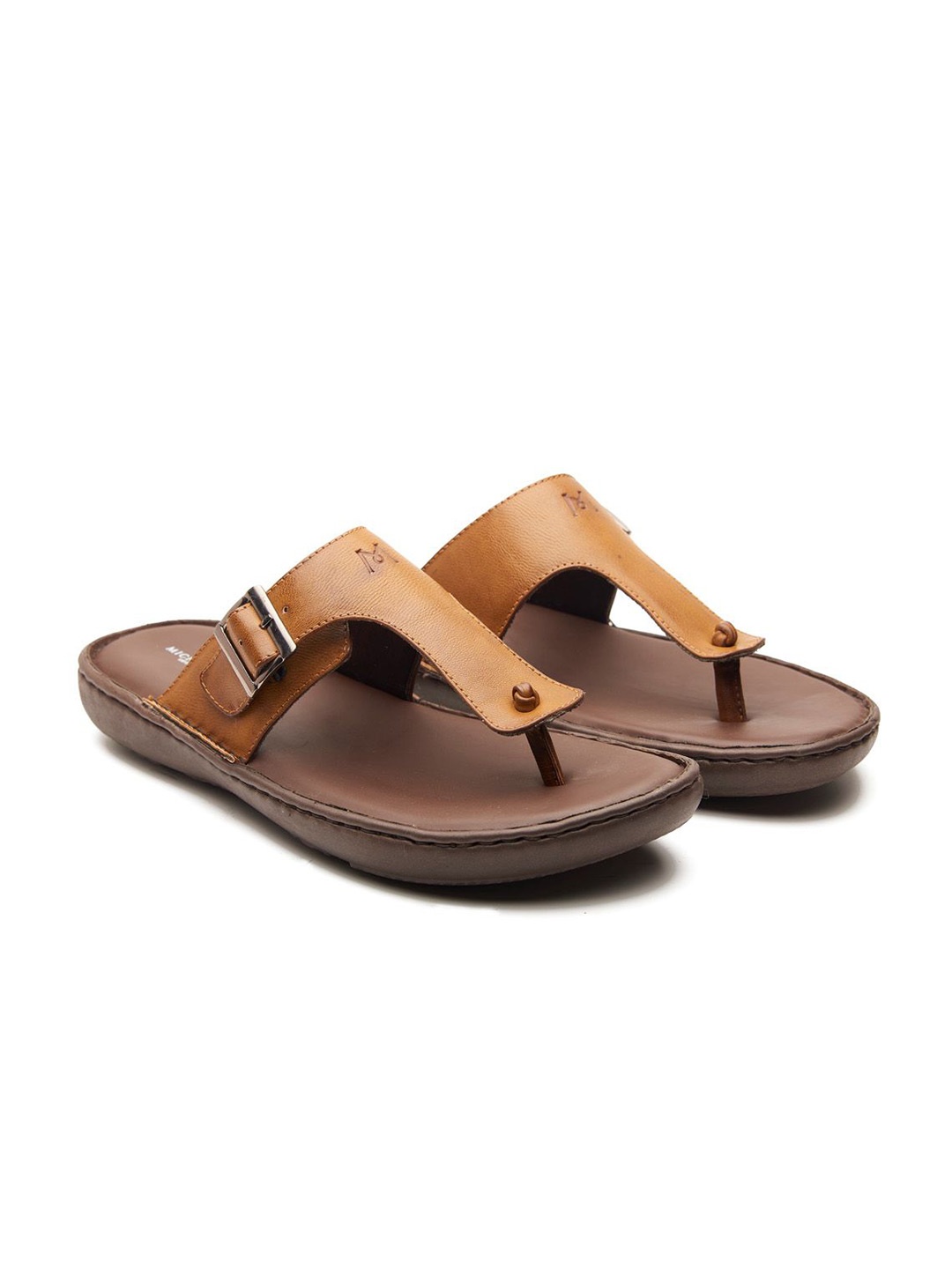 

MICHAEL ANGELO Men Comfort Sandals, Tan