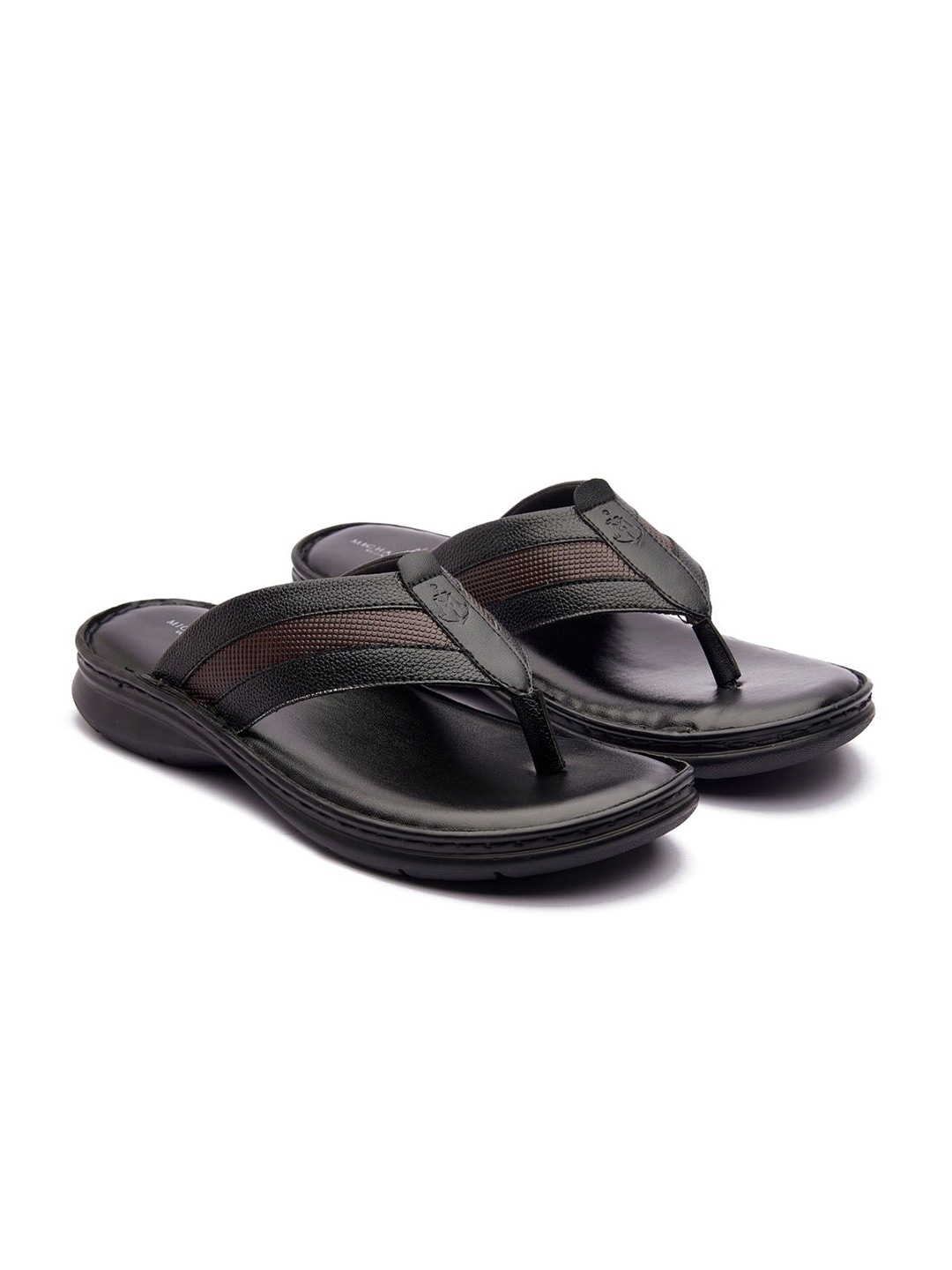 

MICHAEL ANGELO Men Comfort Sandals, Black