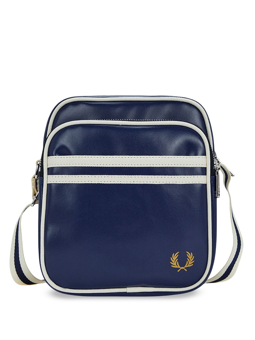 

Fred Perry Men Striped Crossbody Sling Bag, Navy blue