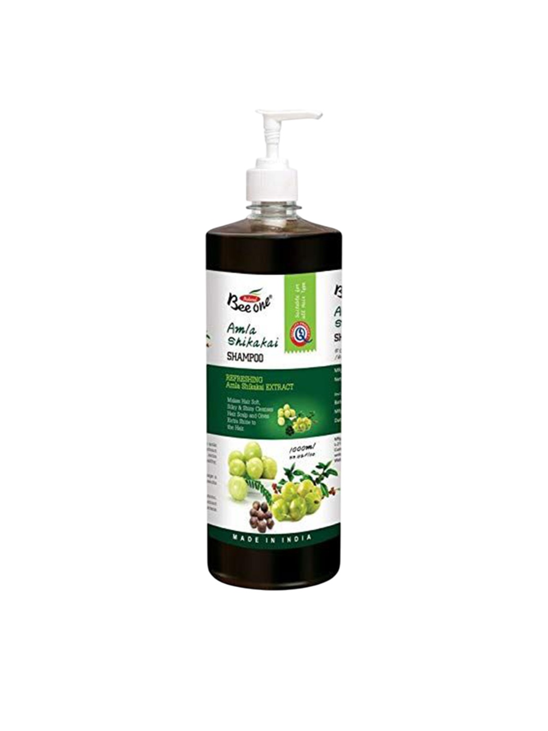 

Beeone Amla Shikakai Shampoo- 1000 ml, Green