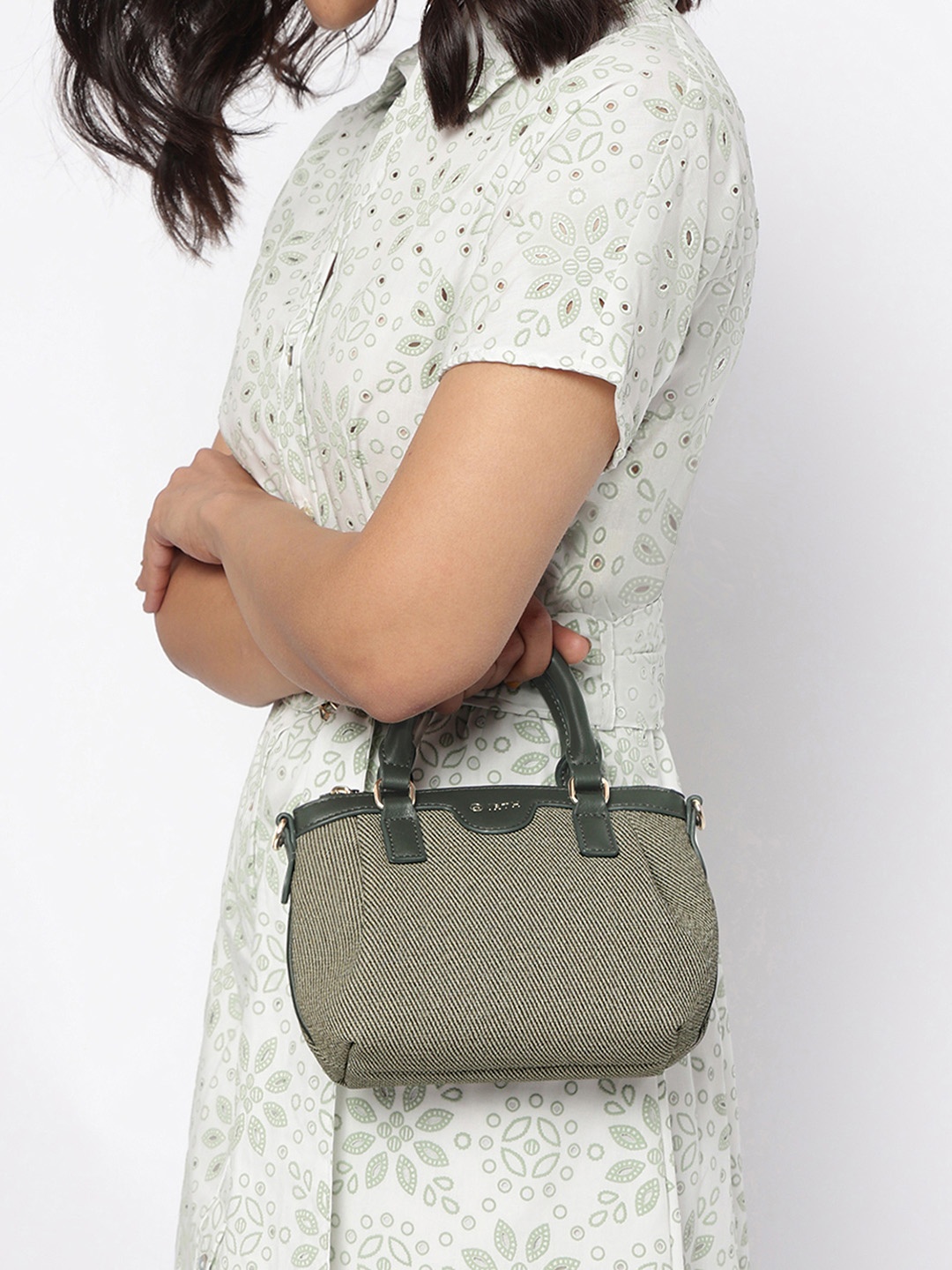 

IRTH Self Design Bowling Handheld Bag, Green